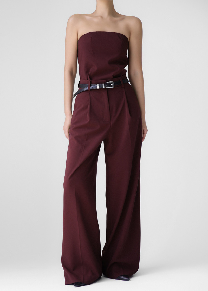 Abbie Trousers - Burgundy 1