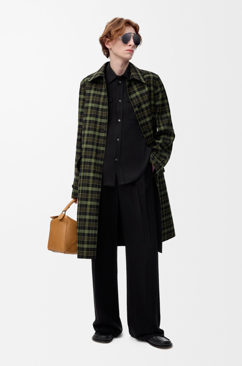 Coat in cotton and wool 3