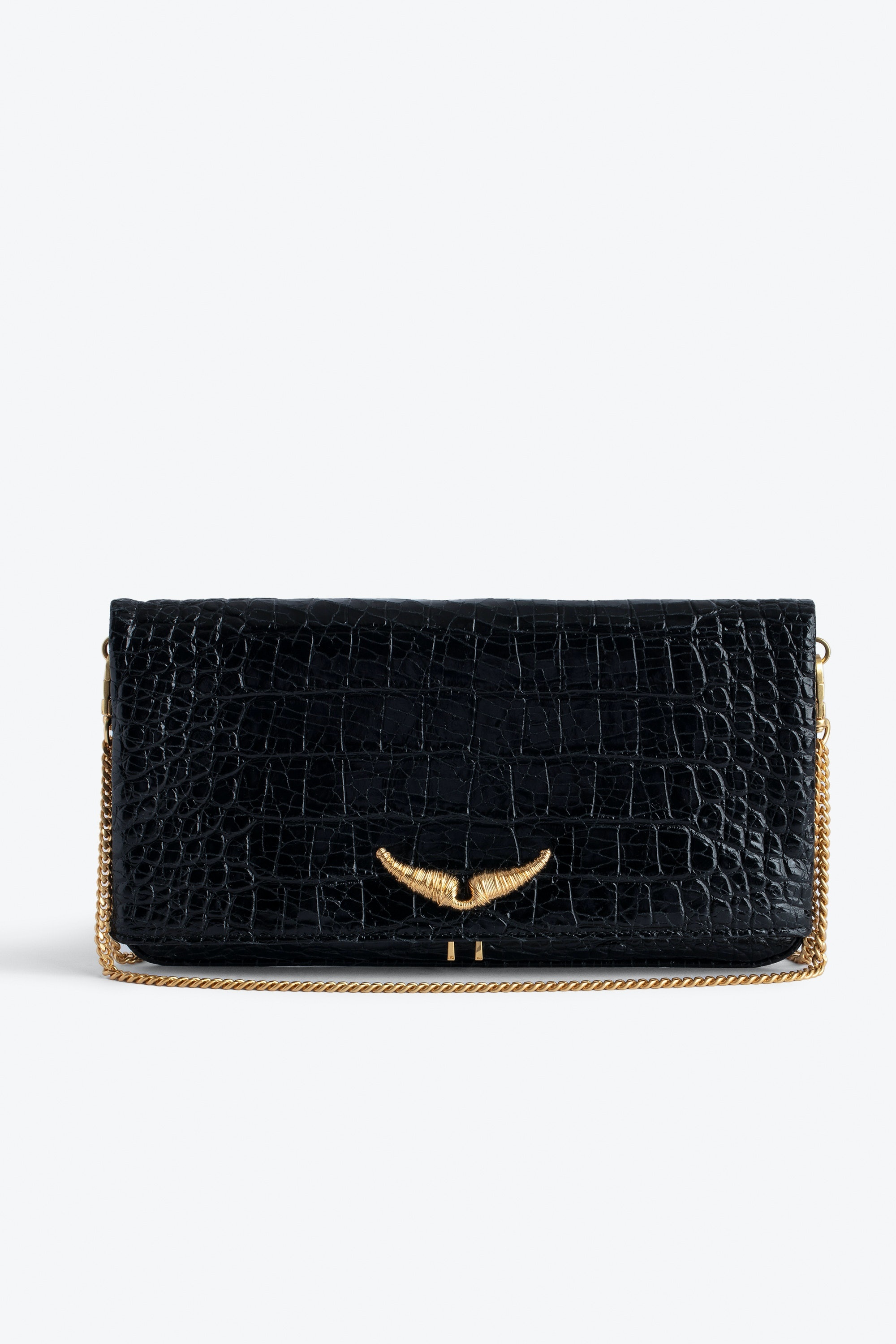 Rock Embossed Clutch - 1