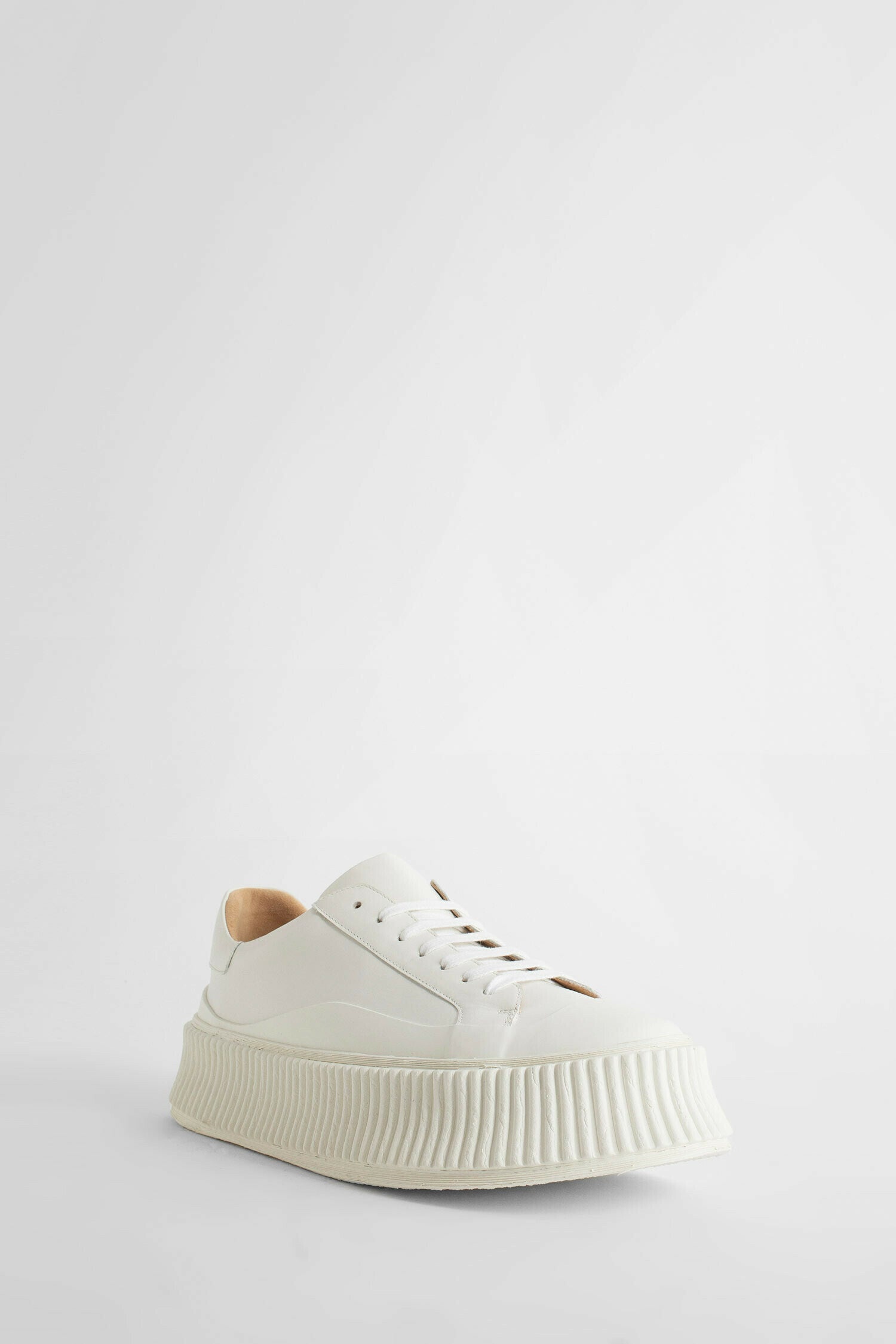 JIL SANDER MAN WHITE SNEAKERS - 2