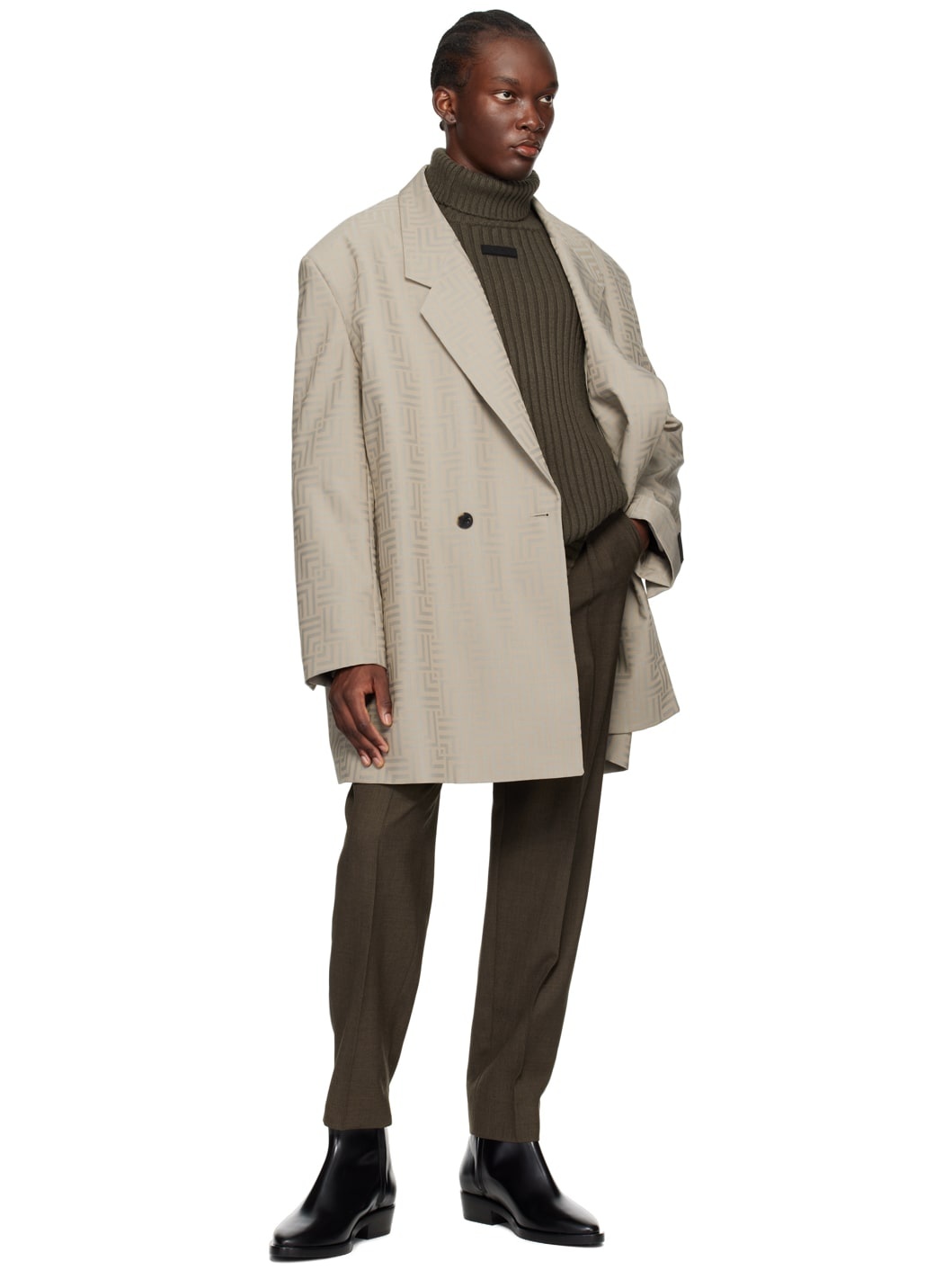 Gray California Blazer - 4