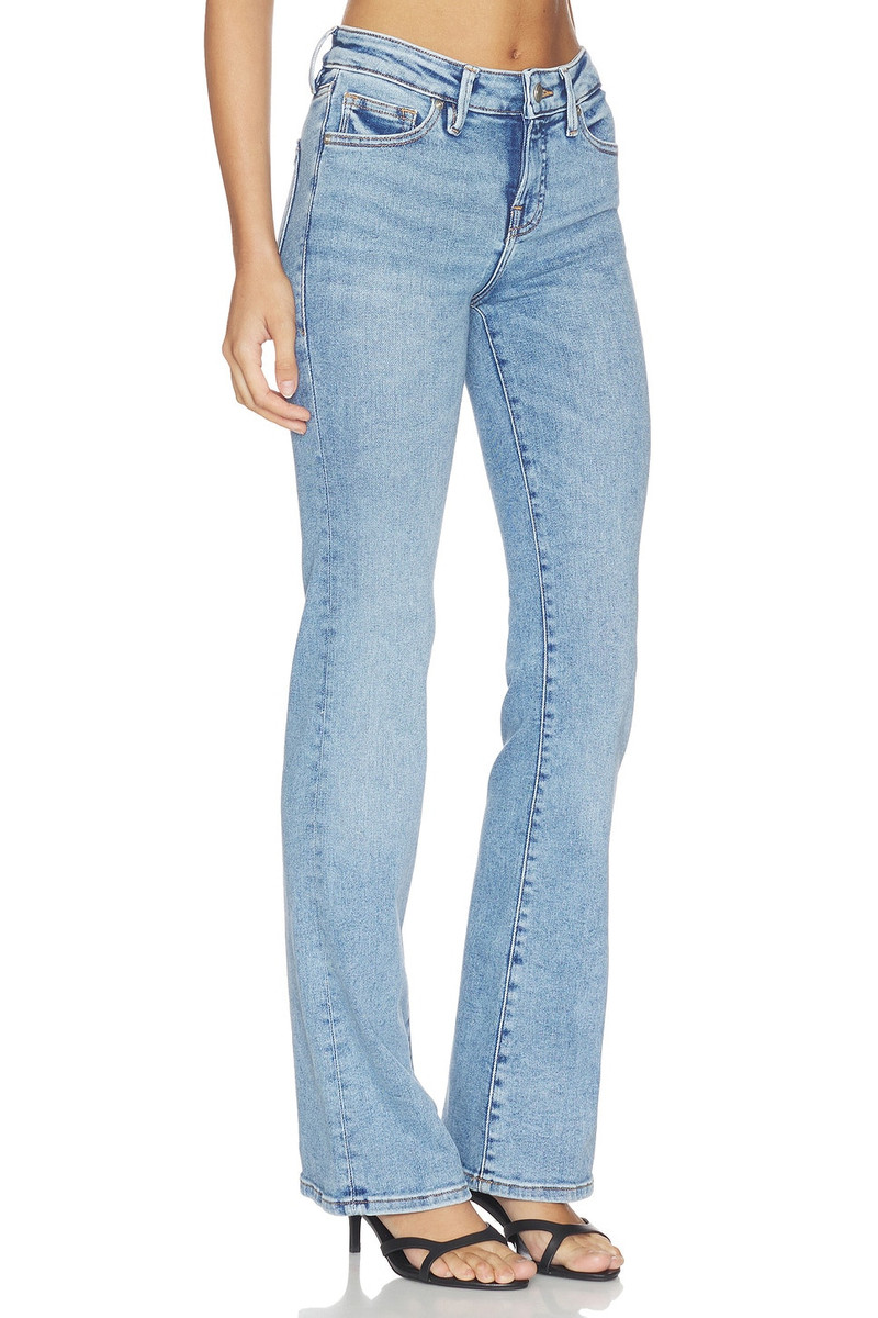 GOOD AMERICAN Good Low Rise Boot Jeans outlook