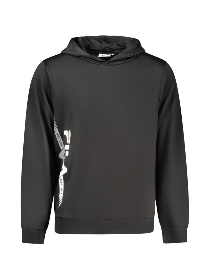 logo-print hoodie 1