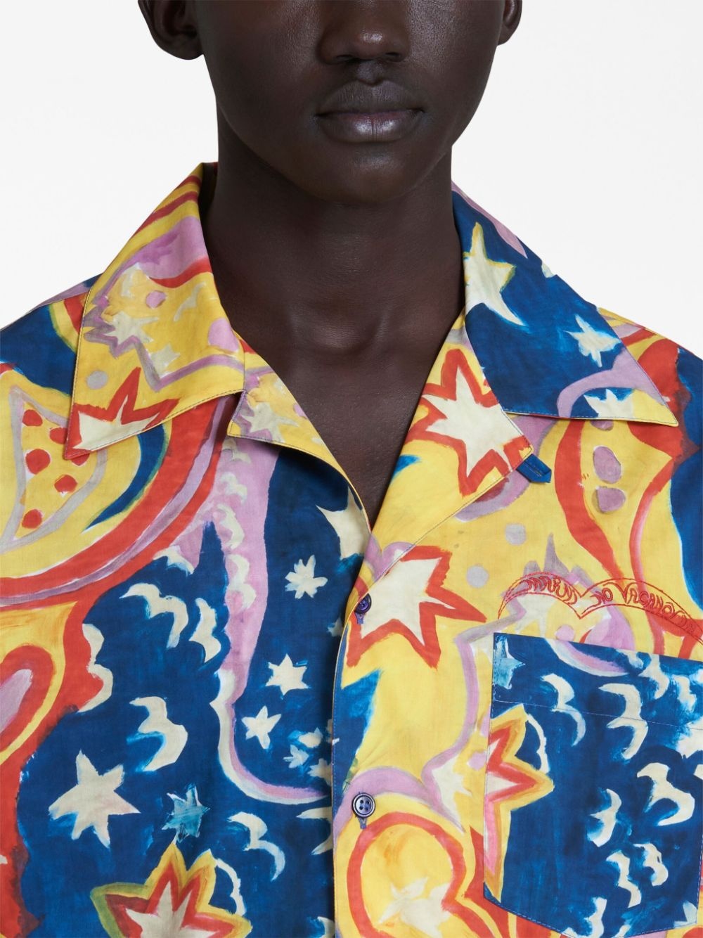 graphic-print short-sleeved shirt - 5