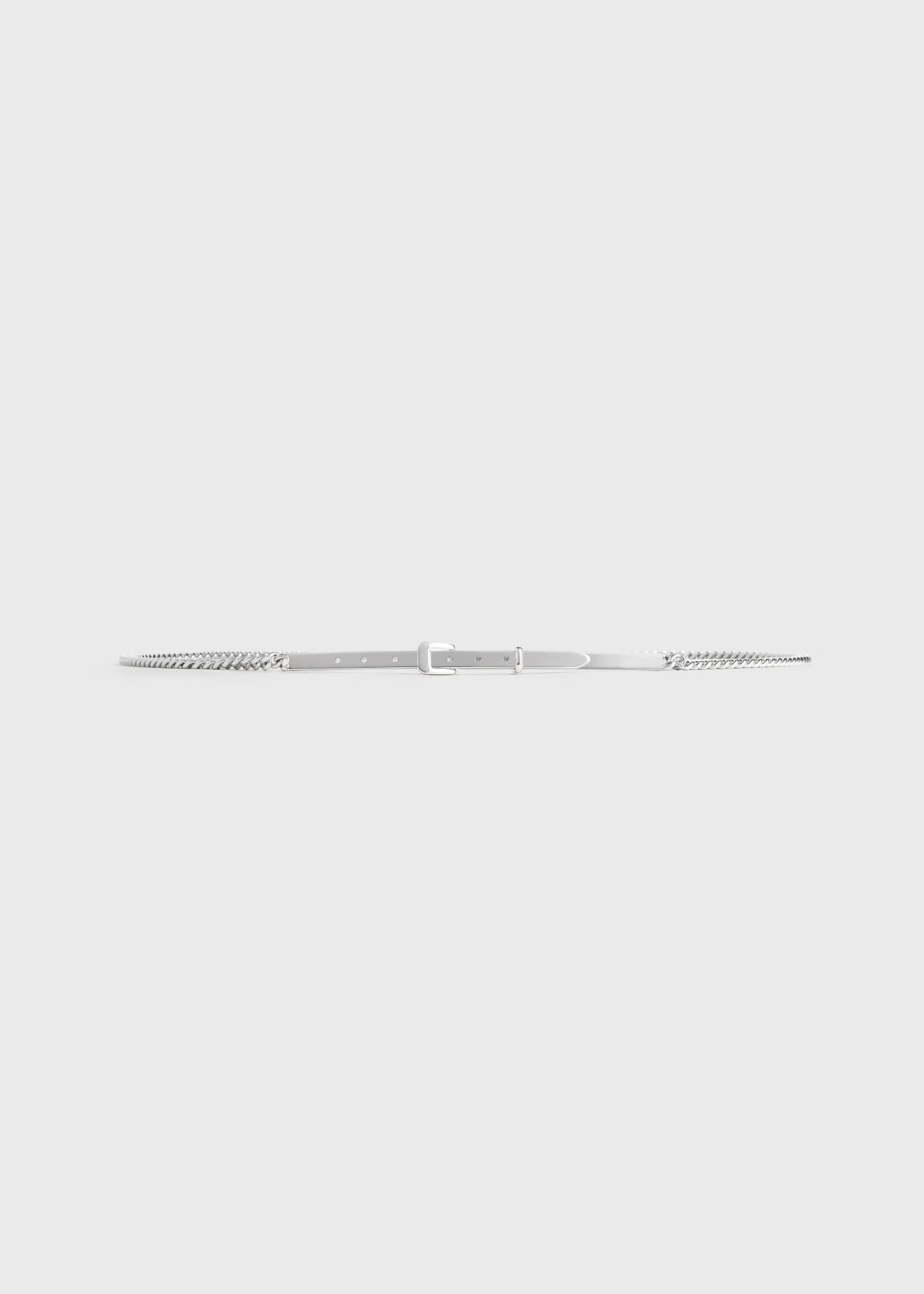 Chain belt silver - 7