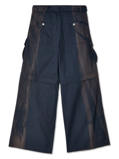 JiyongKim sun-bleached cotton trousers outlook
