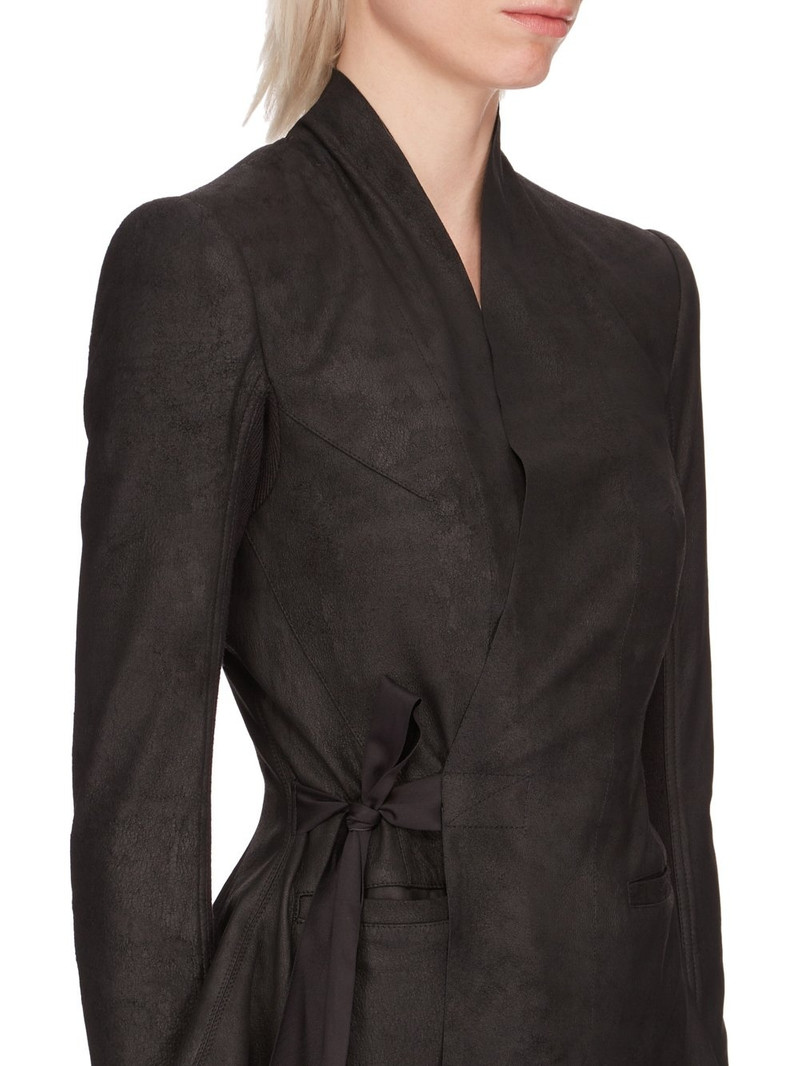 Hollywood leather wrap blazer 4