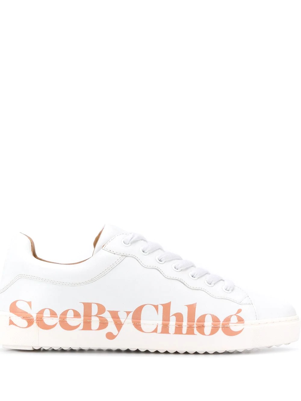 Essie logo print sneakers - 1