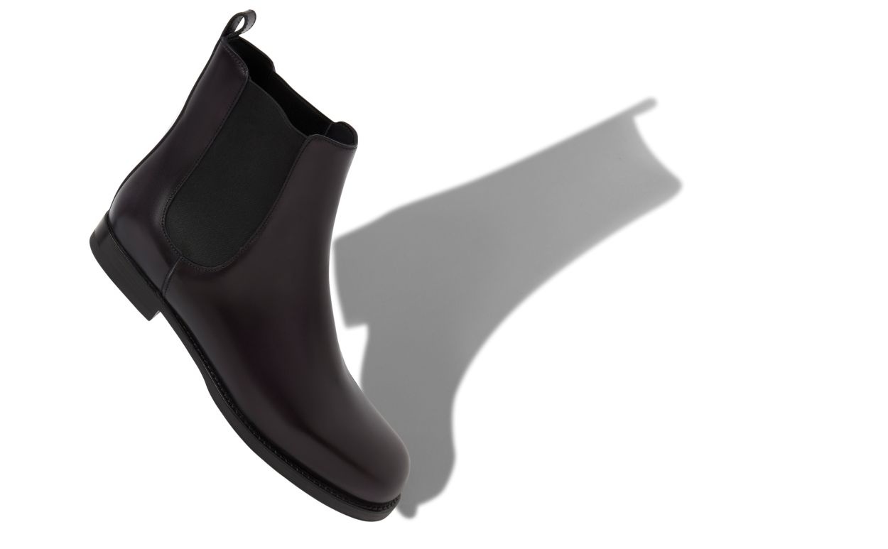 Black Calf Leather Chelsea Boots - 2