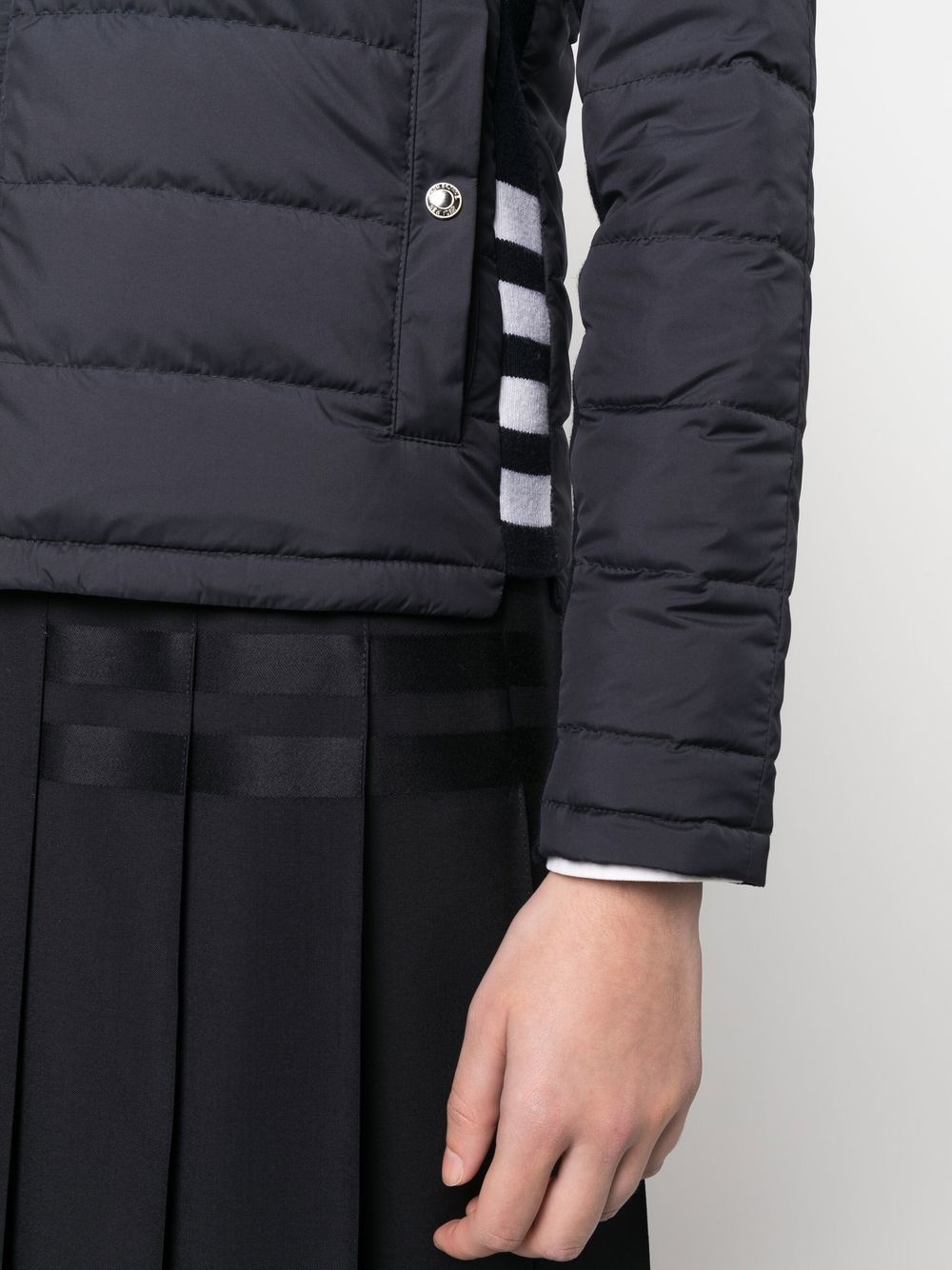 zipped-up padded jacket - 5