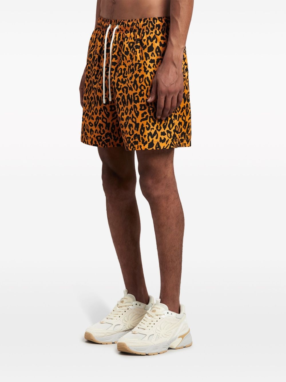 cheetah-print swim shorts - 4