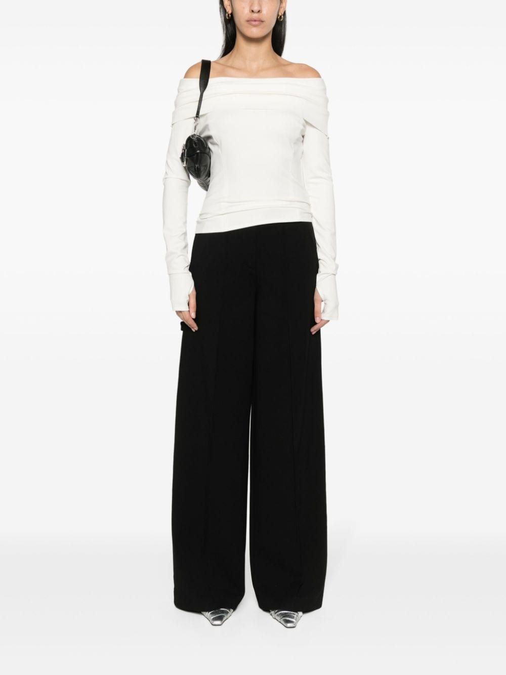 wide-leg trousers - 2