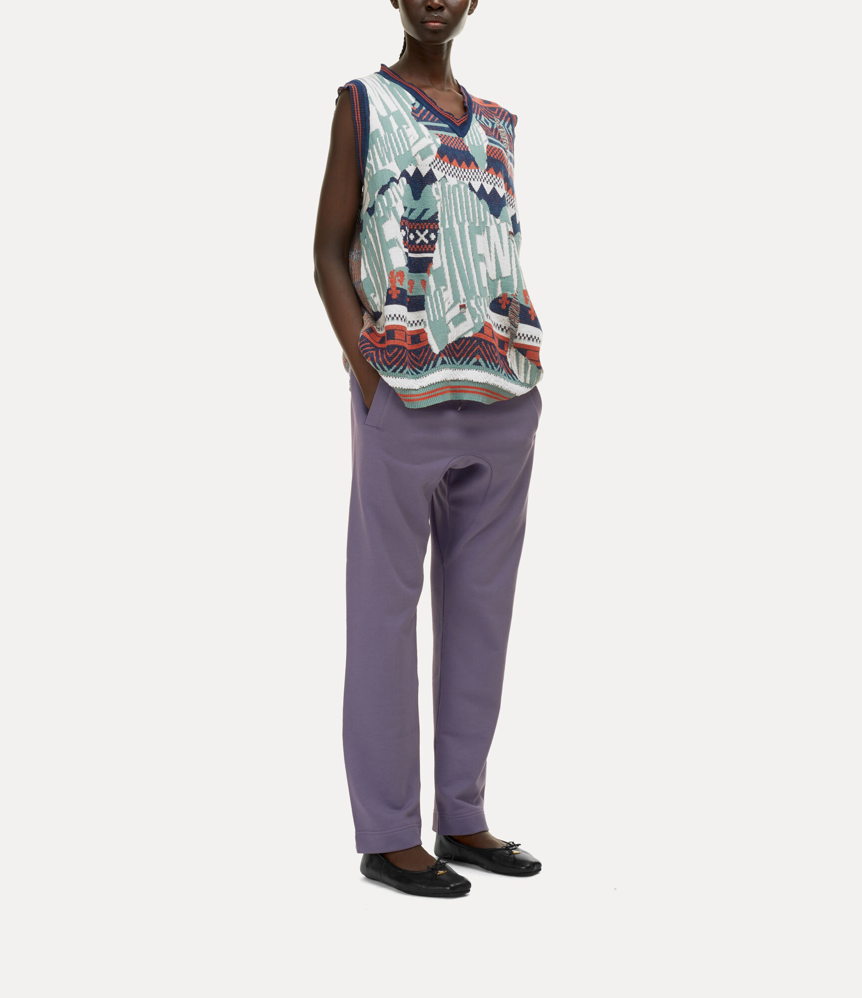 BROKEN FAIR ISLE VEST - 5