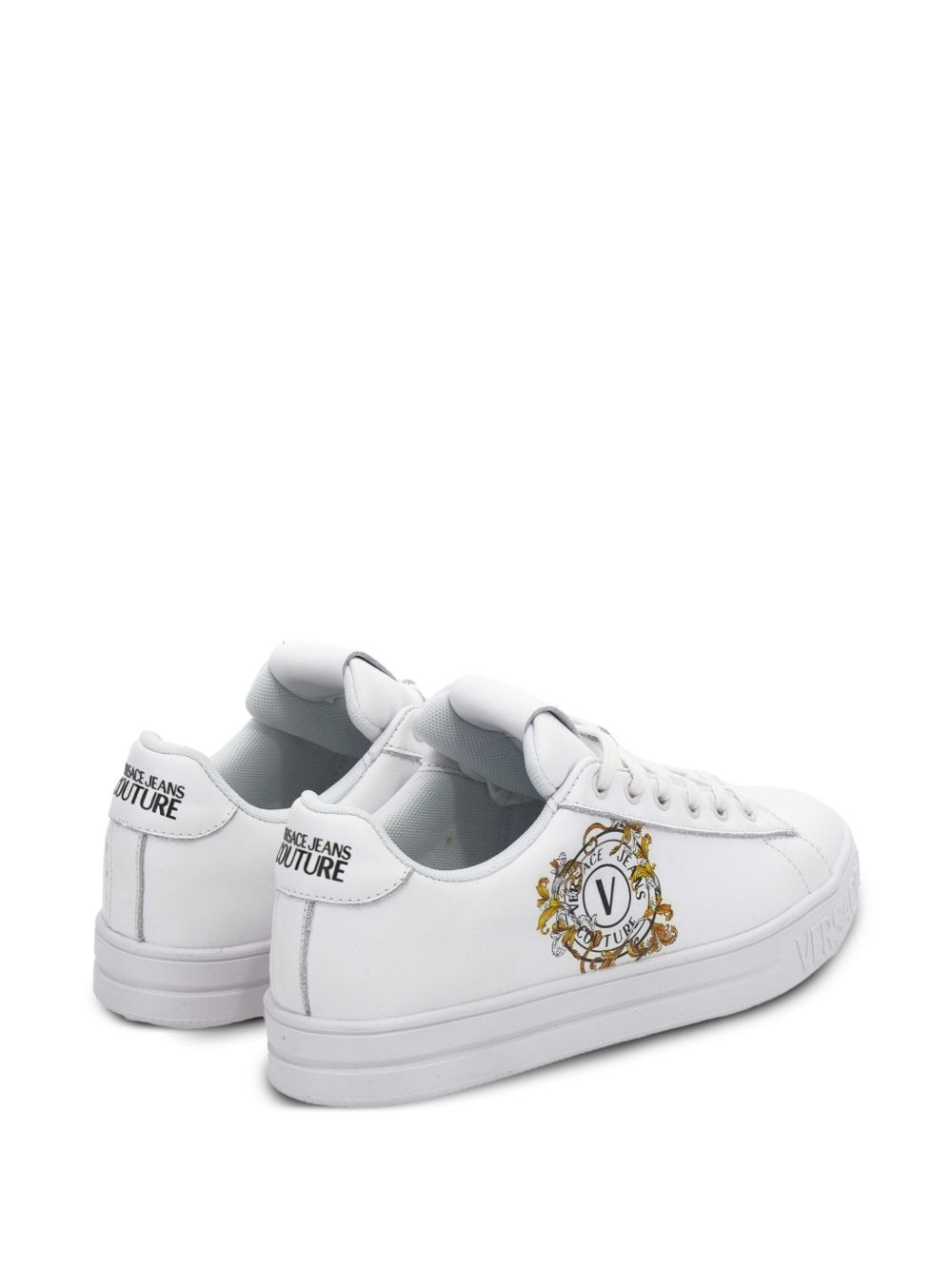 logo-print sneakers - 3