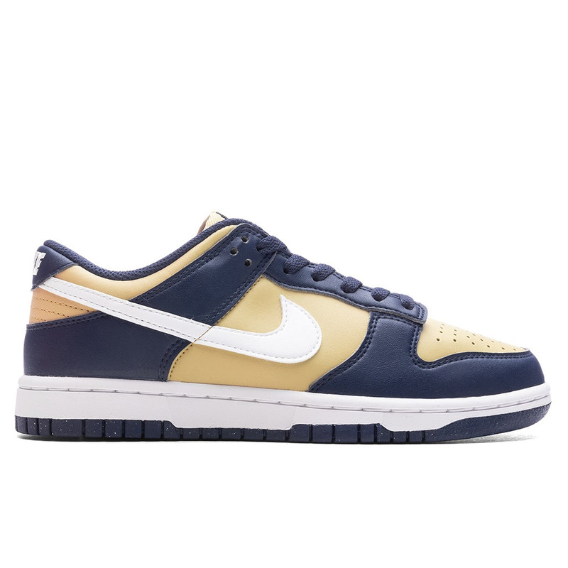 WOMEN'S DUNK LOW NEXT NATURE - MIDNIGHT NAVY/WHITE/TEAM GOLD - 1