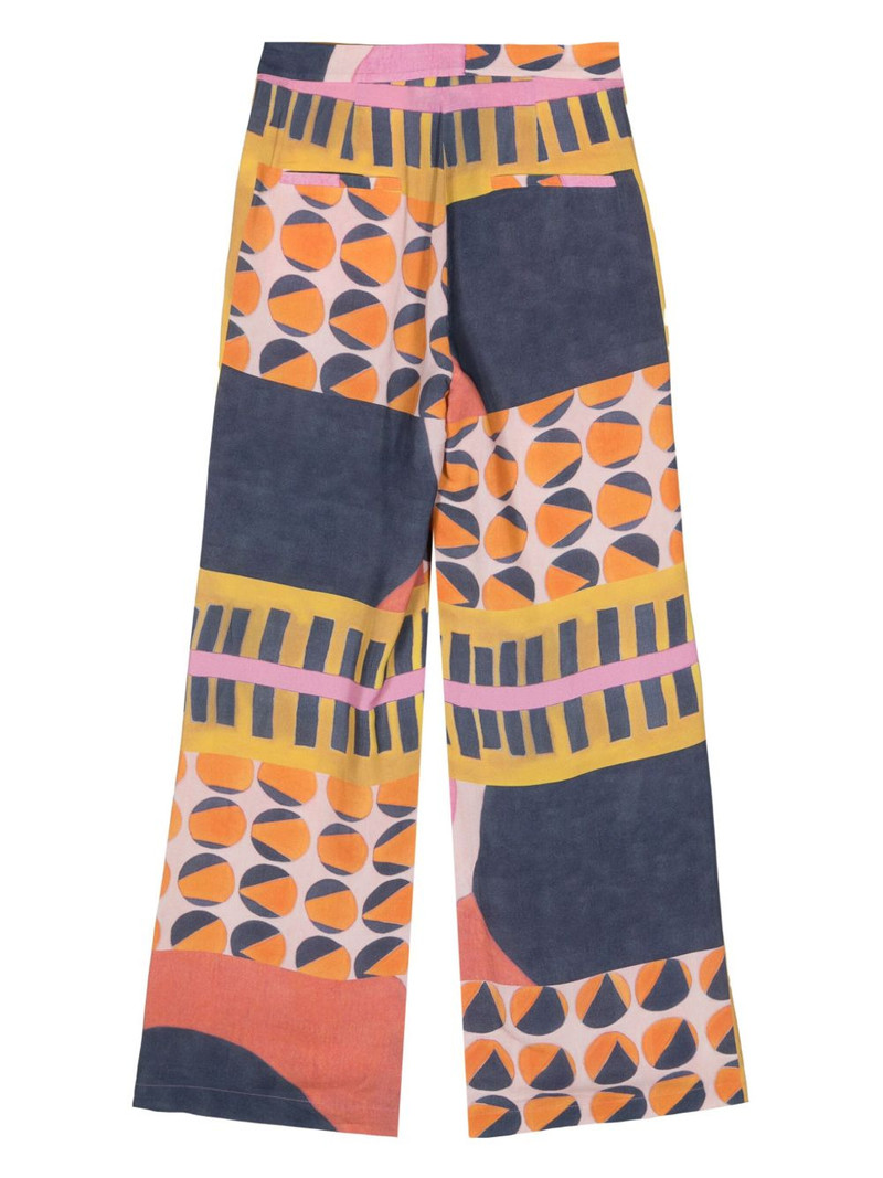 ba&sh Mallory wide-leg trousers outlook