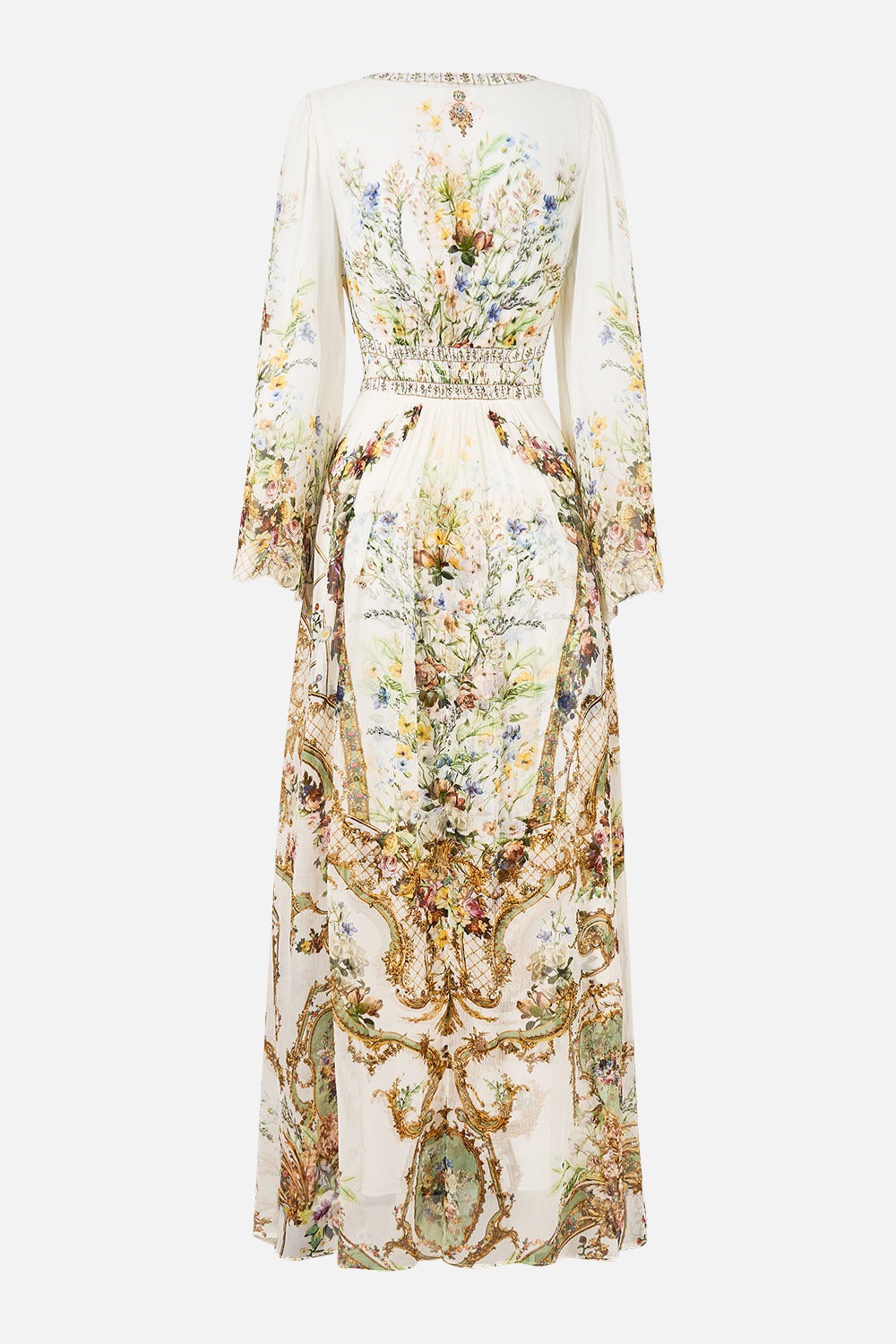 FLARED SLEEVE DRESS - 8