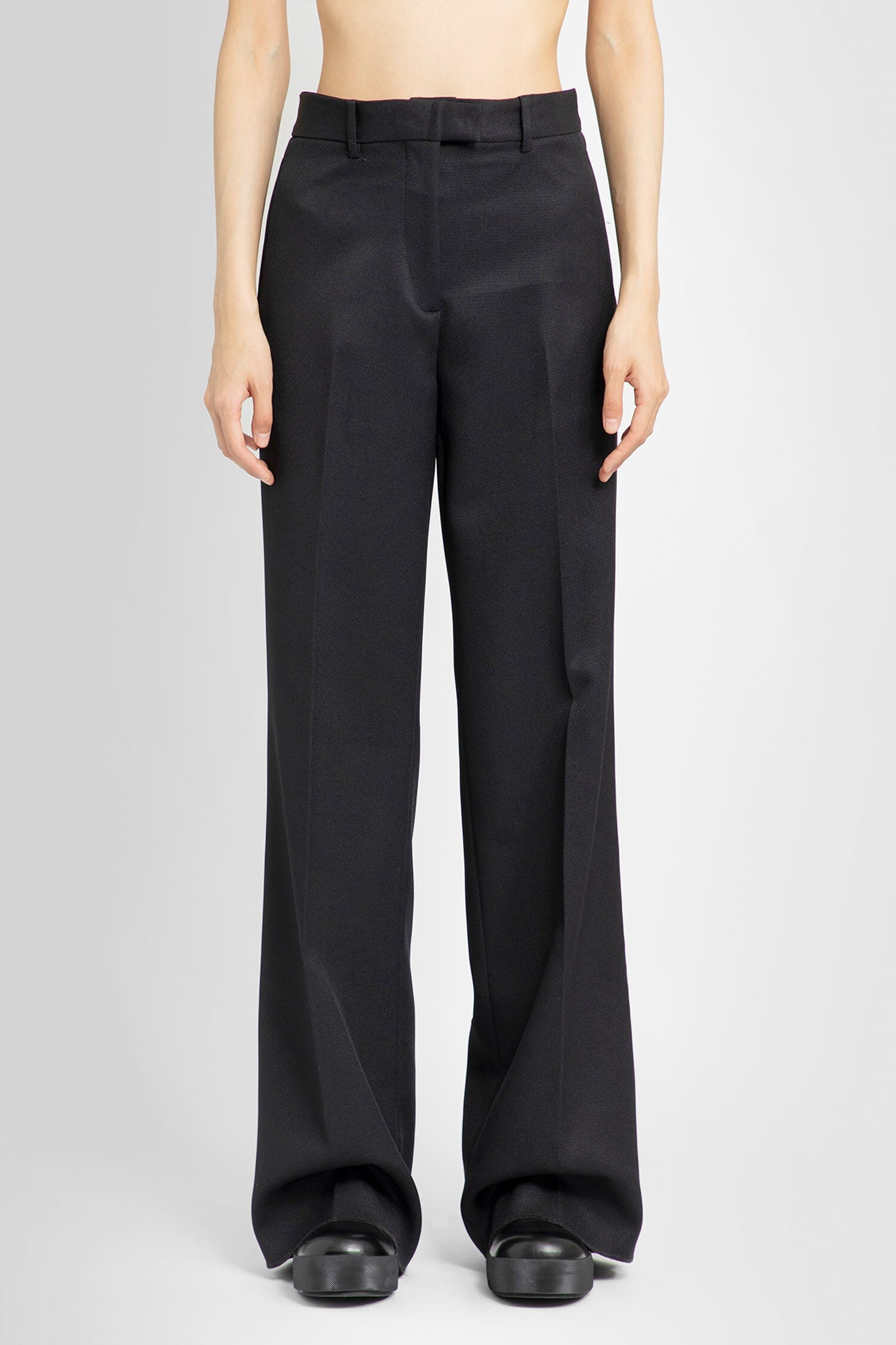 RAF SIMONS WOMAN BLACK TROUSERS - 2