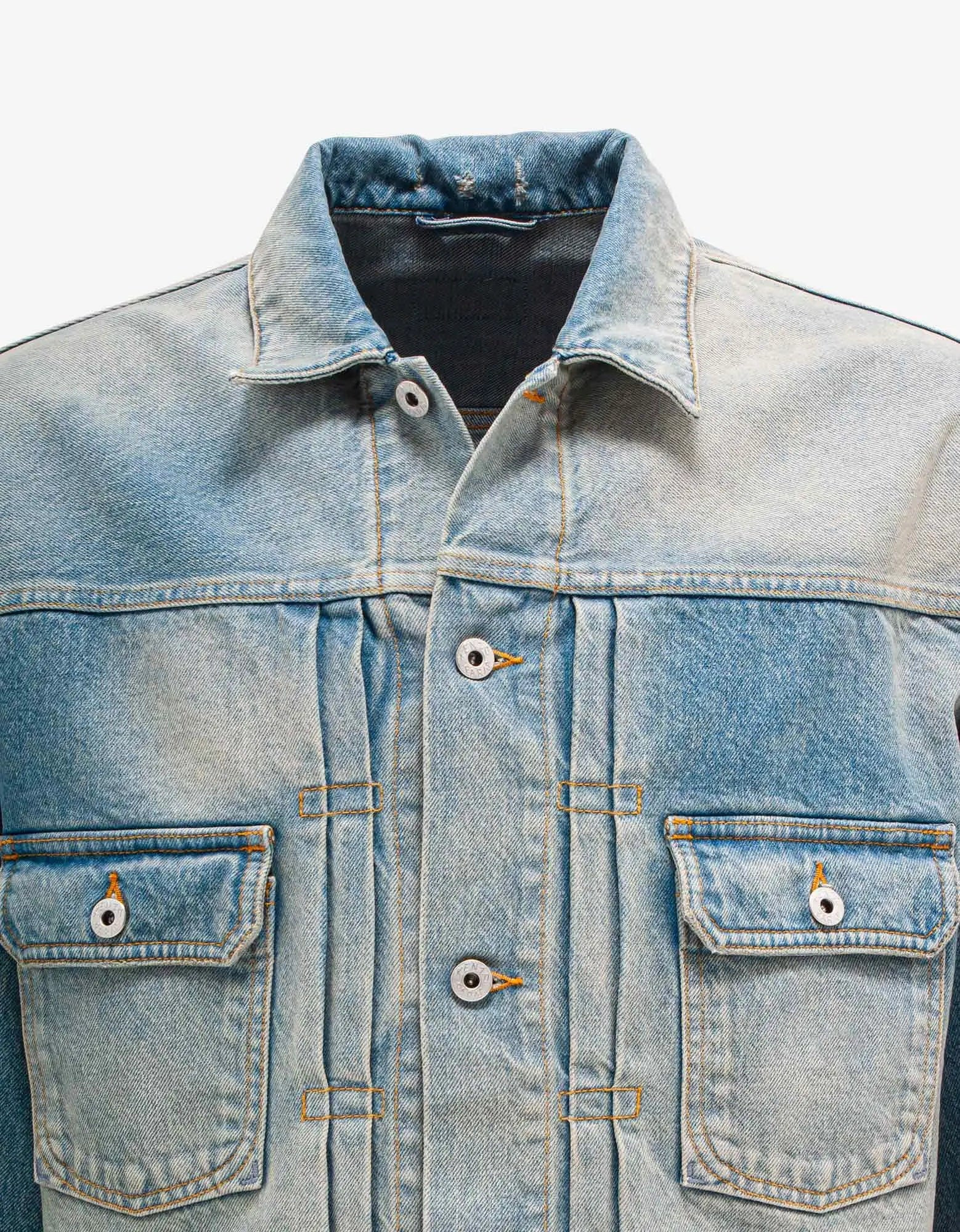 Kenzo Blue Stonewash Denim Jacket - 5