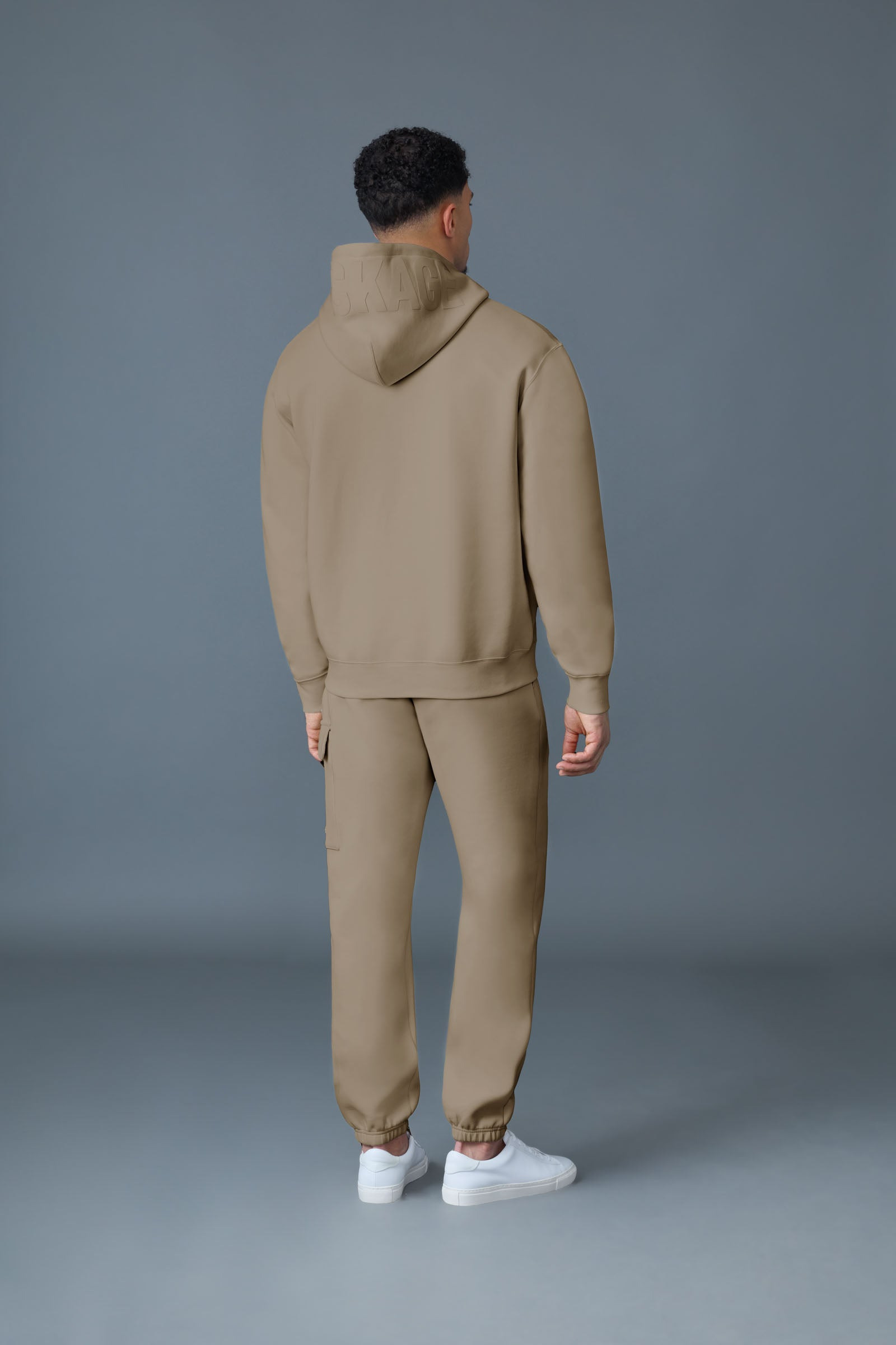 KOLTON Double-Face Jersey Logo Hoodie - 4