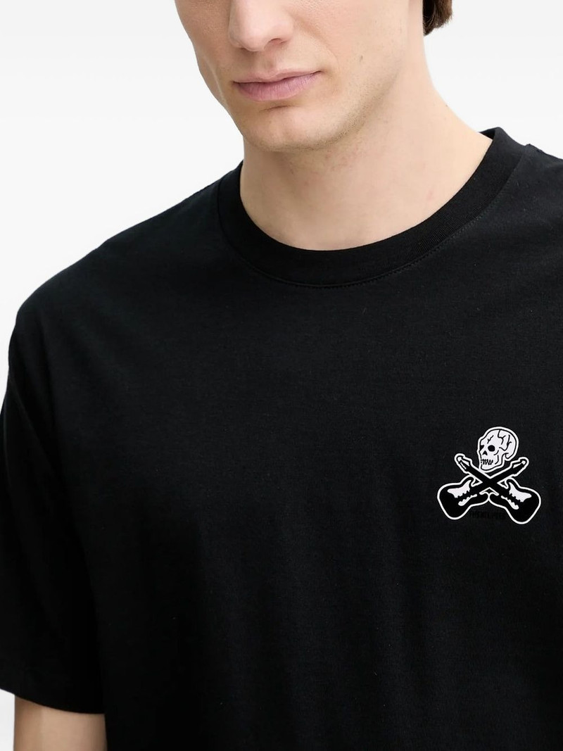 skull-detail T-shirt 3