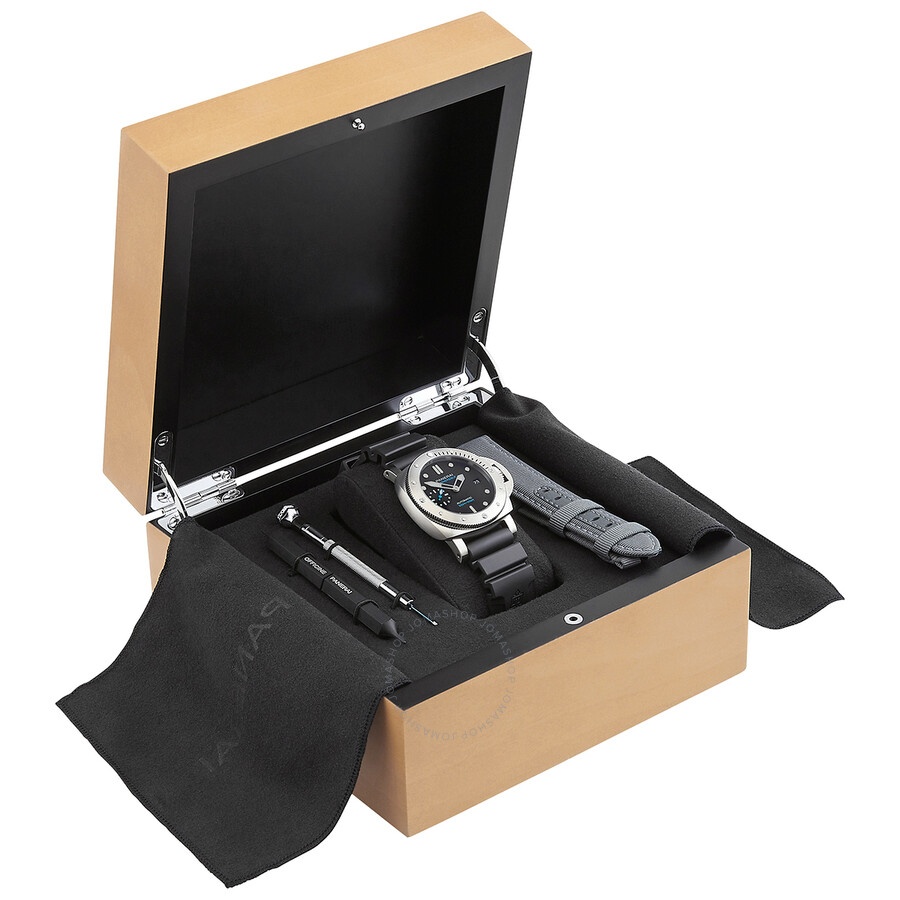 Panerai Submersible 42mm Automatic Black Dial Men's Watch PAM02973 - 4