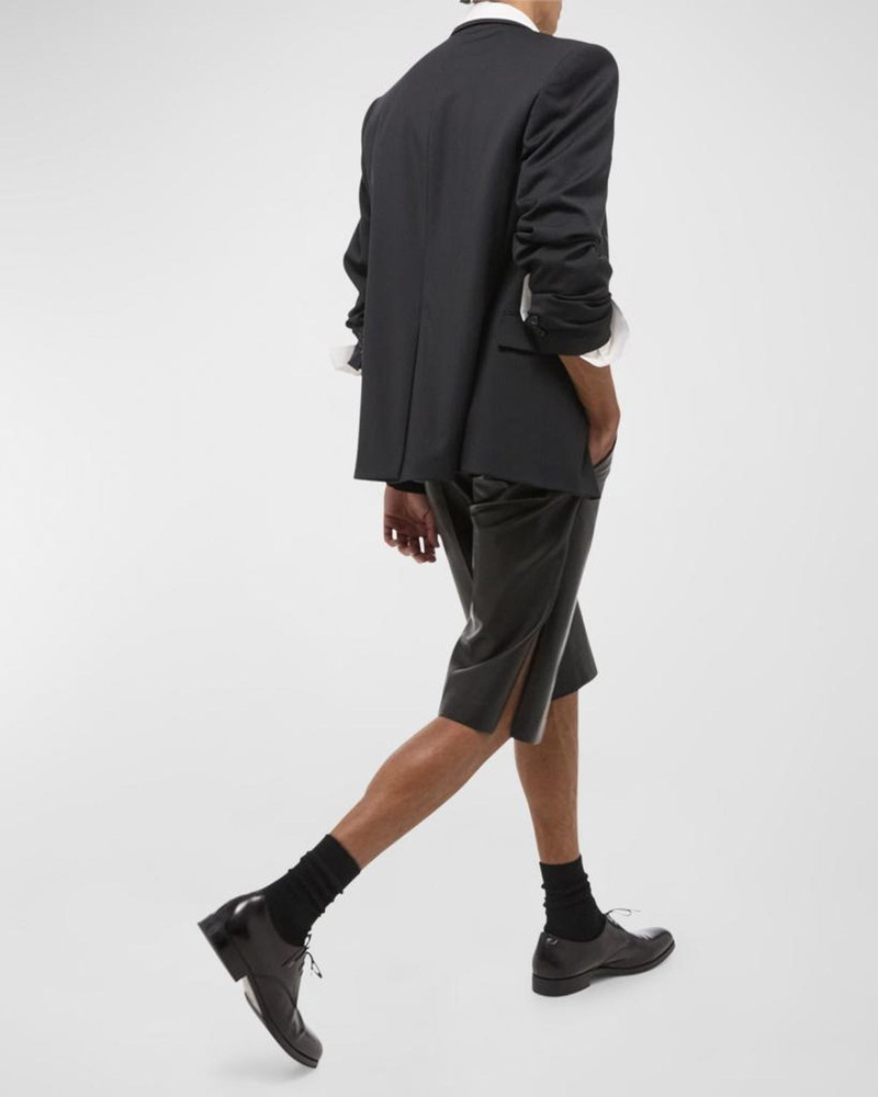 Men's Boxy Two-Piece Double-Breasted Blazer Suit 5