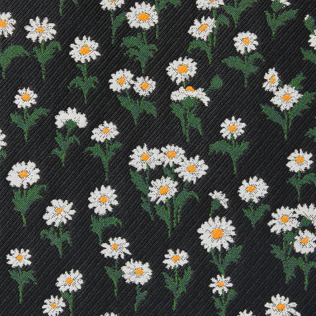 Mid-length floral crêpe skirt - 7