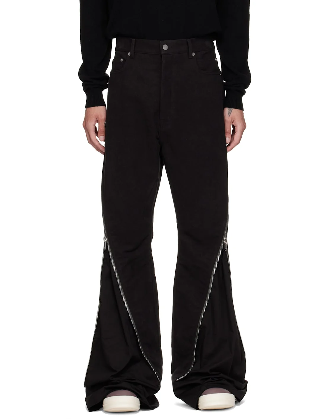 Black Tower Bolan Banana Trousers - 1