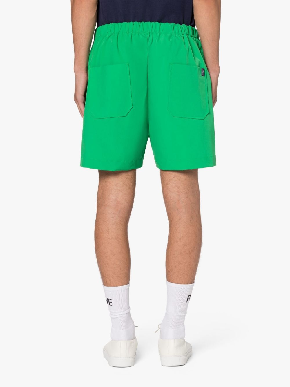 PLAIN CAPTAIN GREEN ECO DRY SHORTS - 4