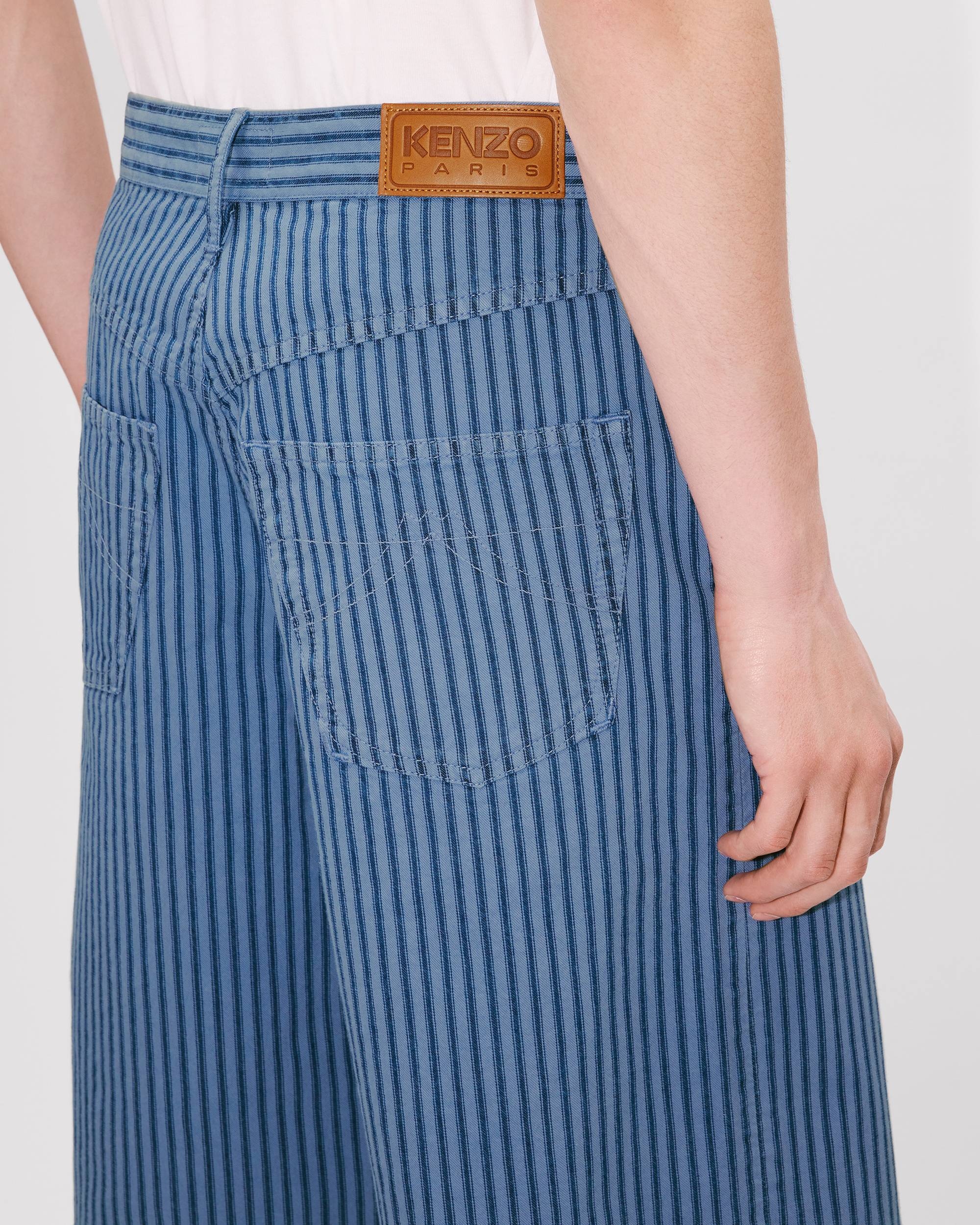 'KENZO Coast Lines' straight short in Japanese denim - 7