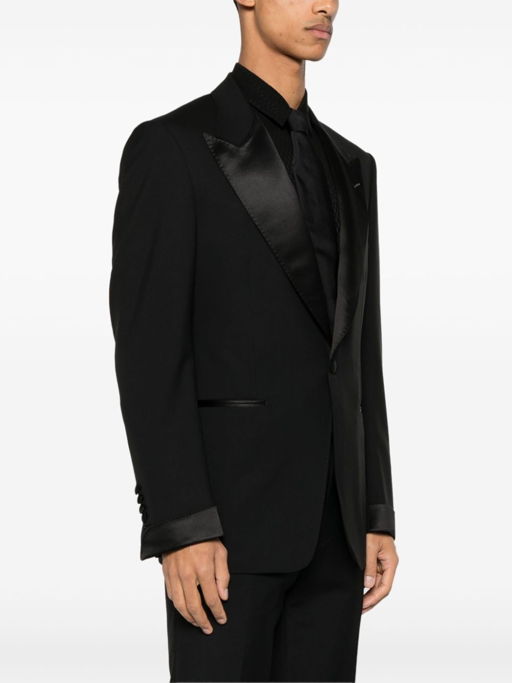 wool blazer - 3