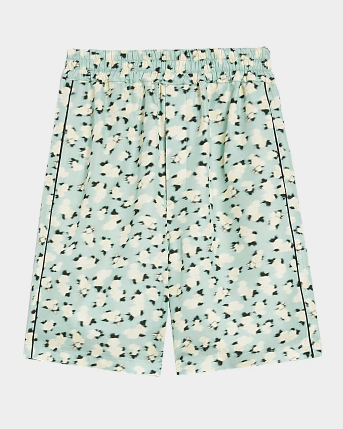 Men's Viscose Floral Pull-On Shorts - 1