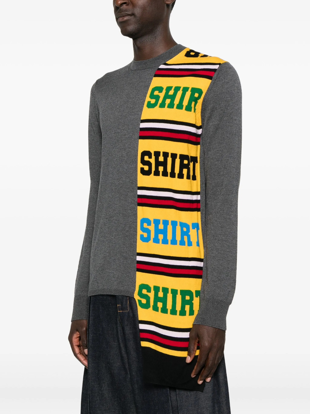 Acrylic Wool Intarsia Sweater - 3