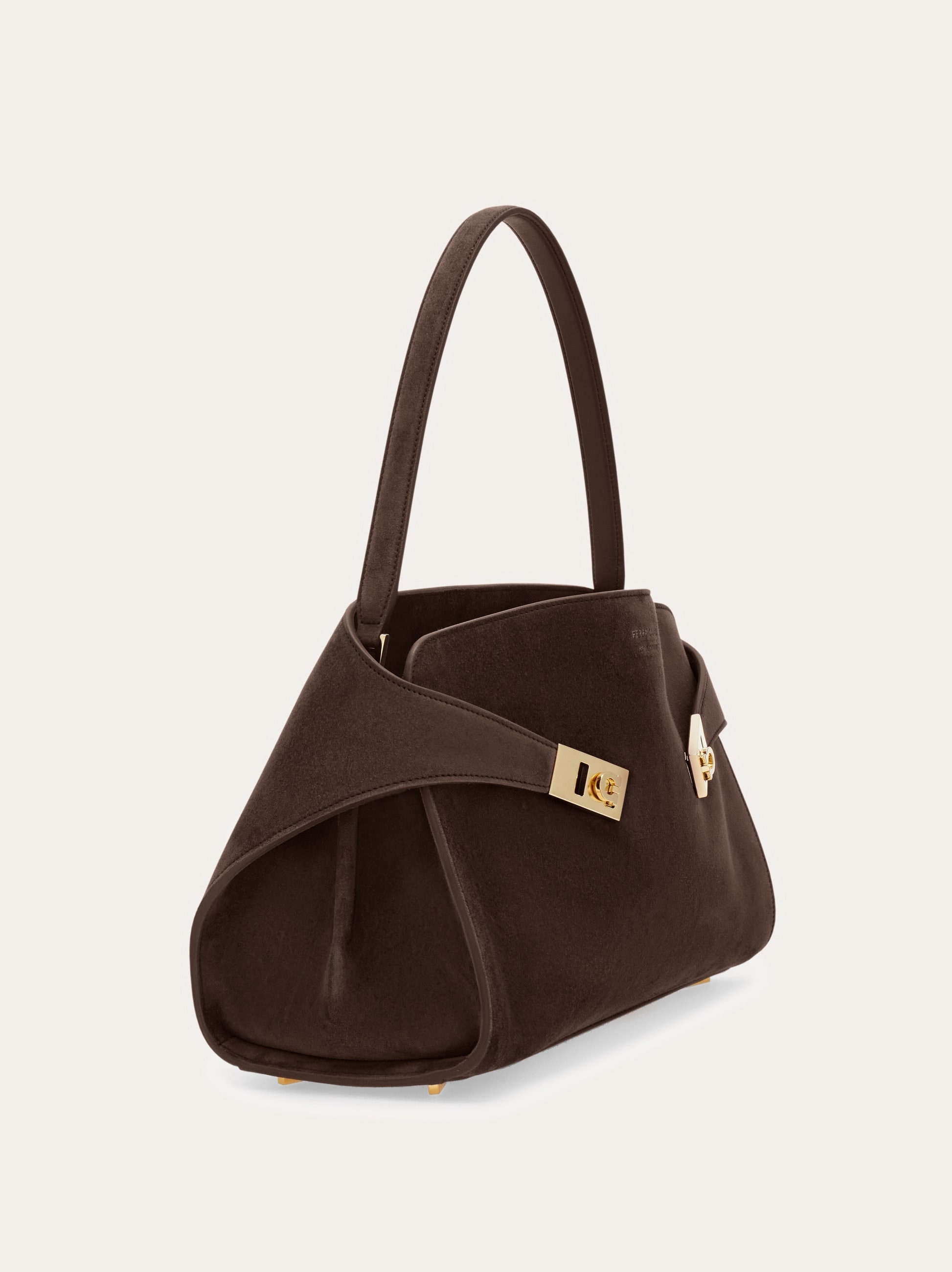 Hug soft bicolor shoulder bag (M) - 4