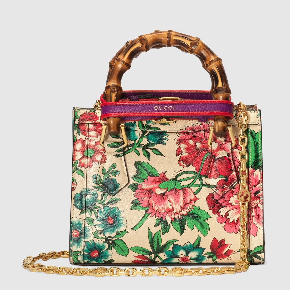 GUCCI Gucci Diana mini tote bag | REVERSIBLE