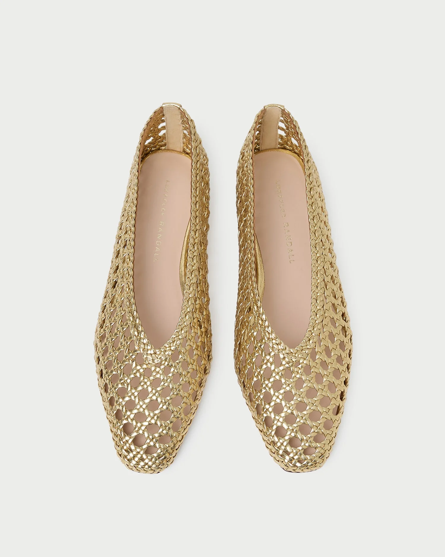 Emery Gold Ballet Flat - 1