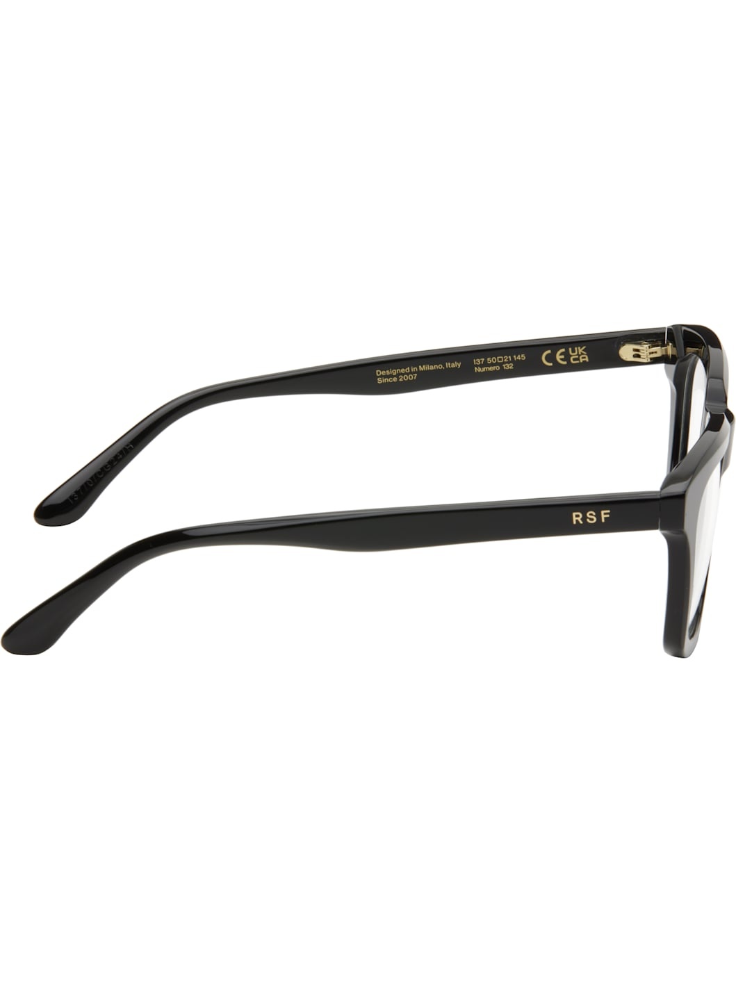 Black Numero 132 Glasses - 2