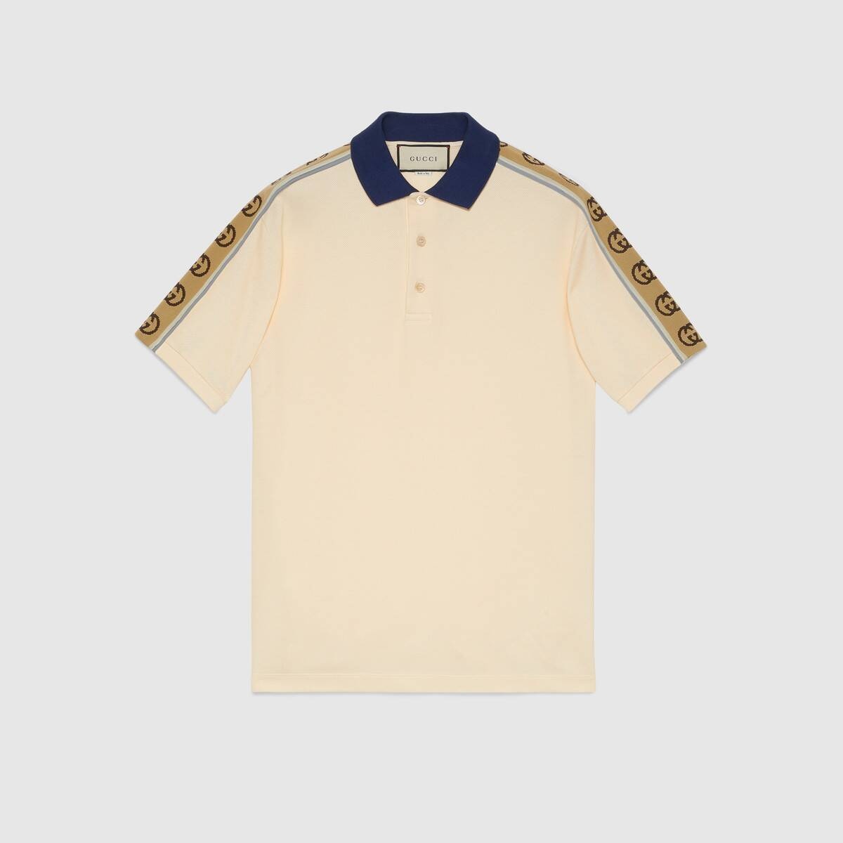 Polo with Interlocking G stripe - 1