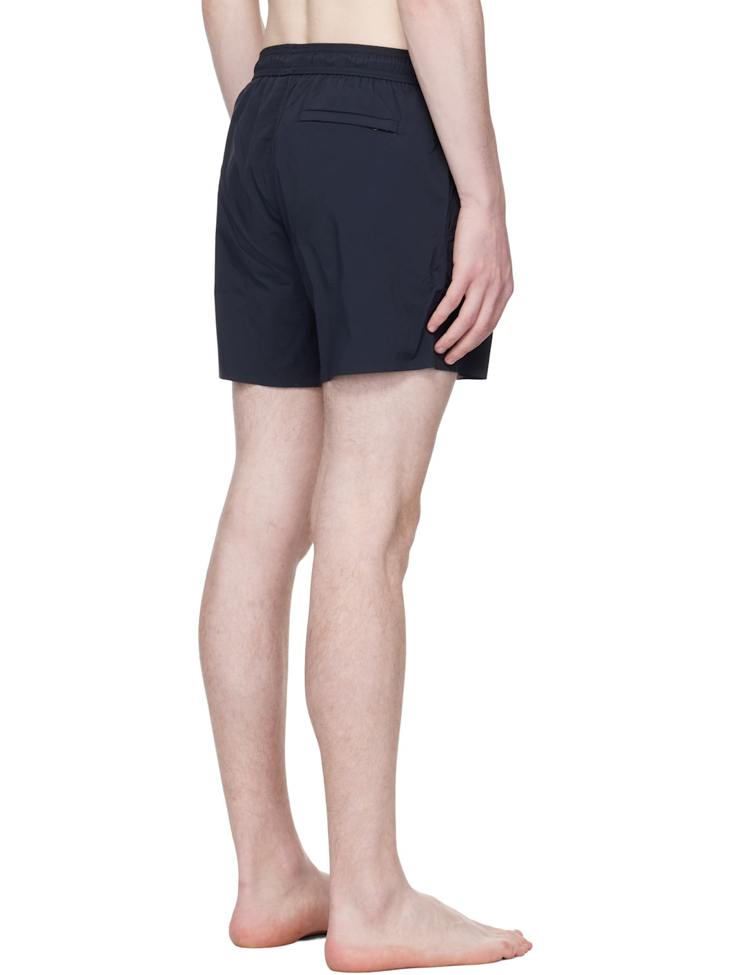 Navy BECKHAM Edition Soft-Touch Swim Shorts - 3