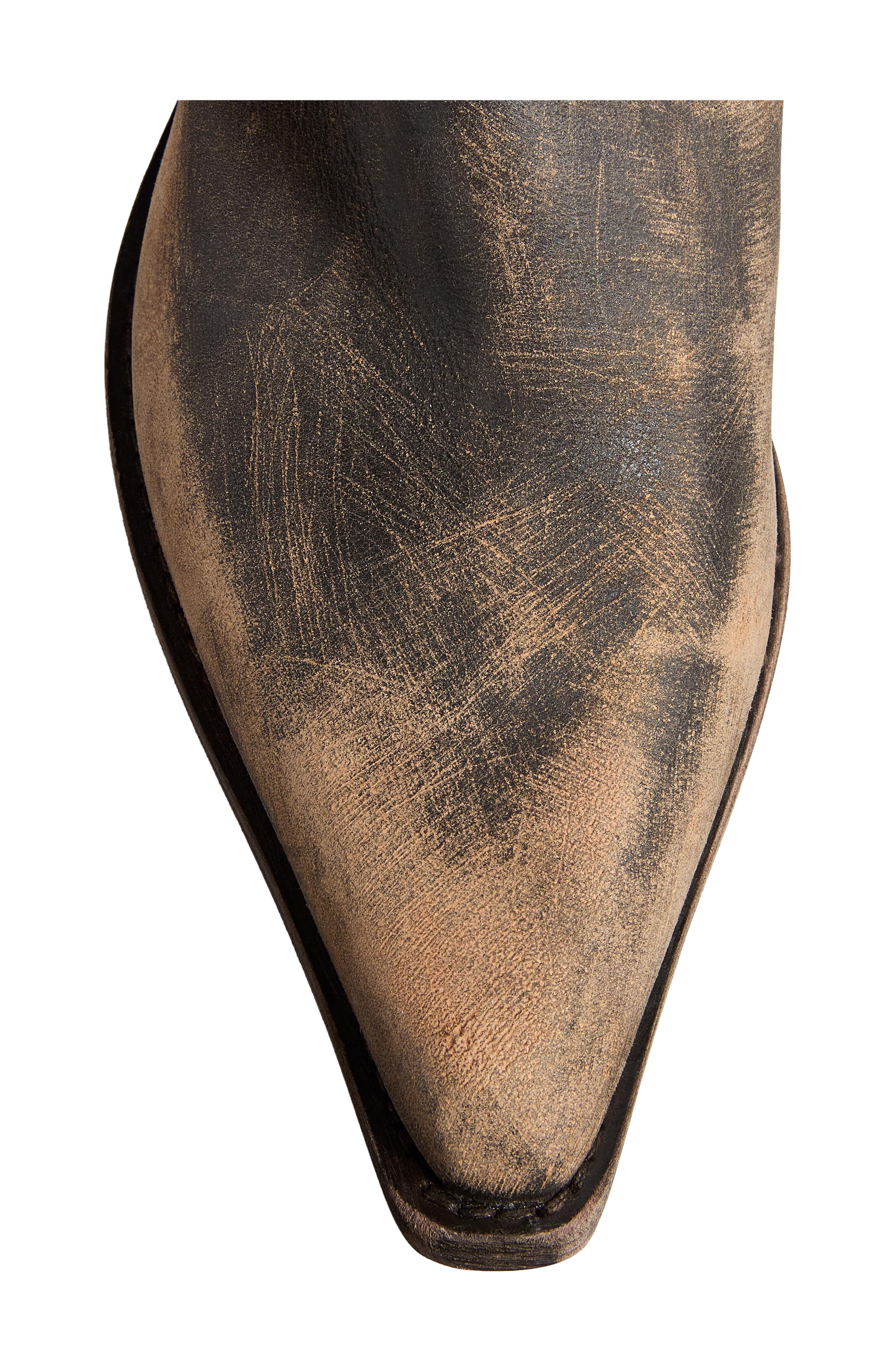 Khaite Clive Over the Knee Western Boot in Vintage Black at Nordstrom - 5