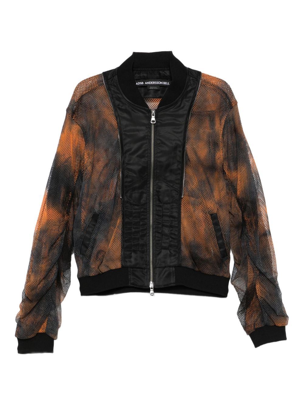 mesh double-layer bomber jacket - 1