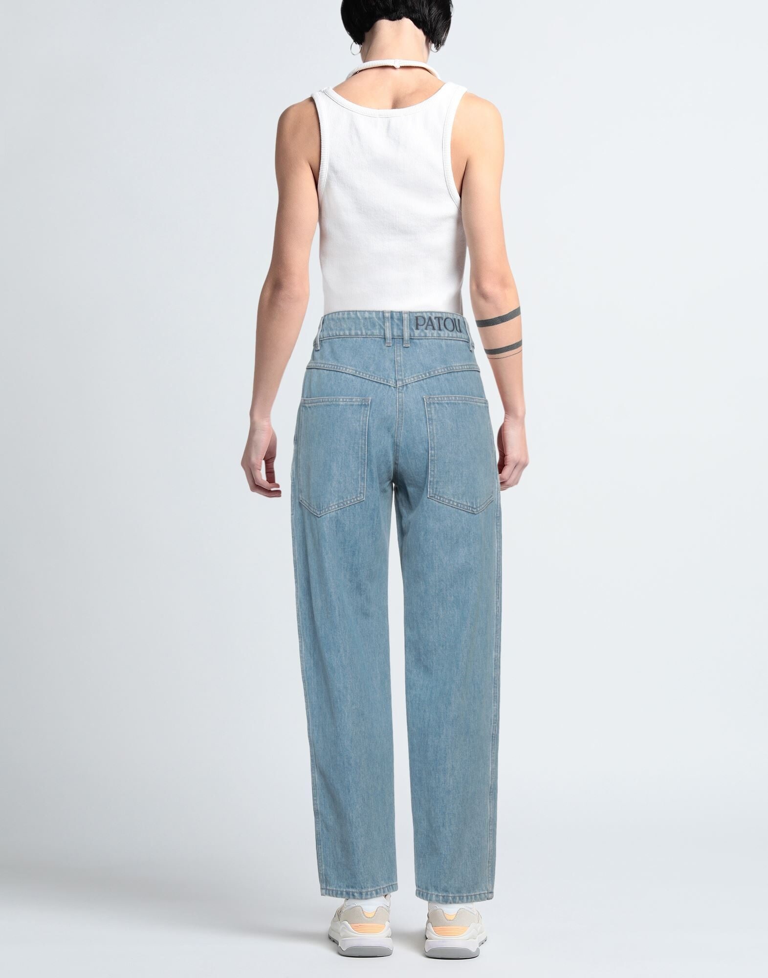 Blue Women's Denim Pants - 3