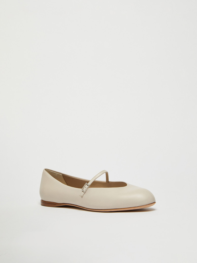 Max Mara MMBALLET Nappa leather ballet flats outlook