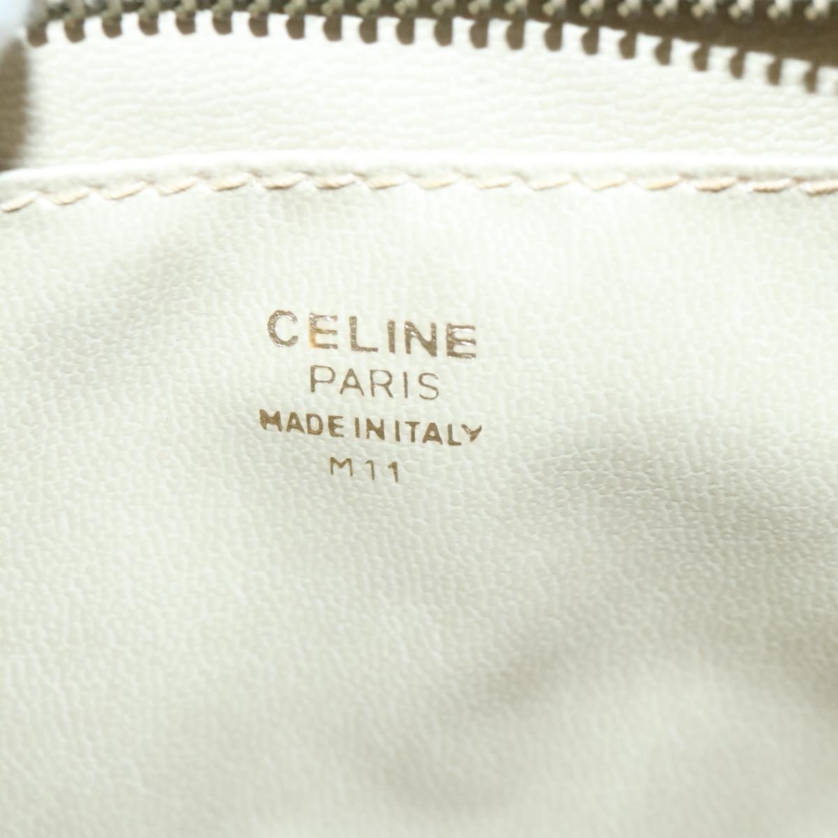 CELINE Hand Bag Leather Khaki - 15