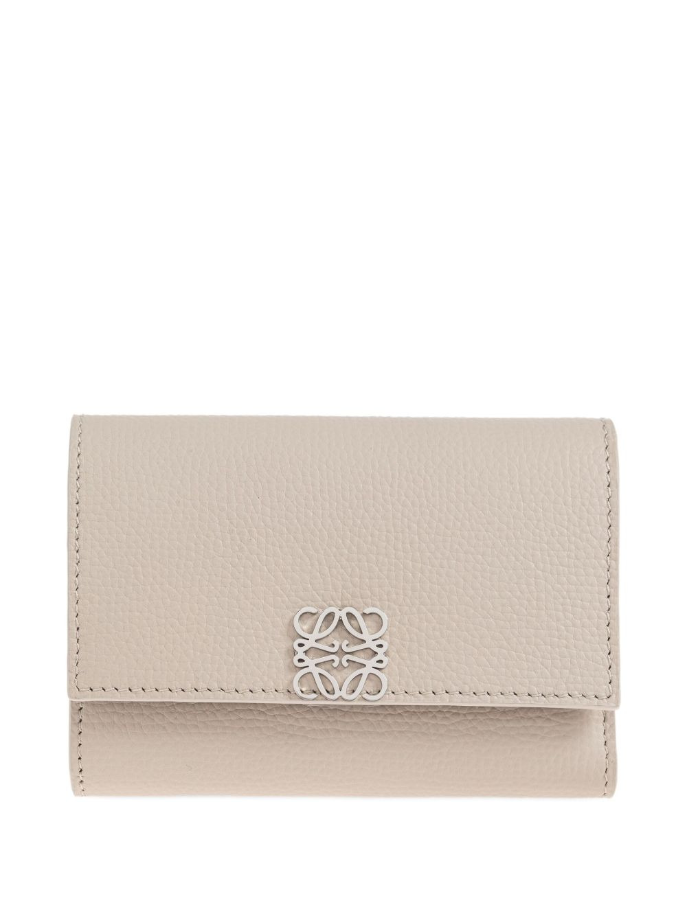 Anagram trifold leather wallet - 1