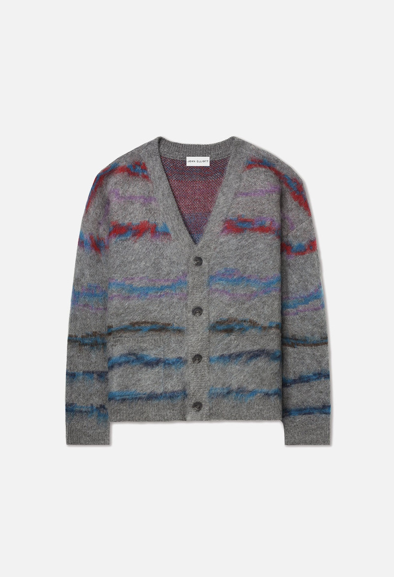 MOHAIR JACQUARD CARDIGAN 1