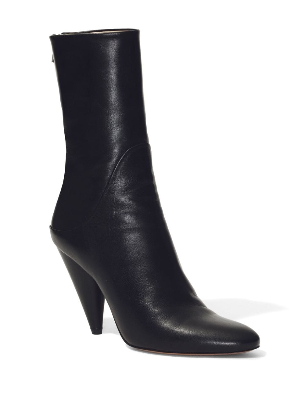 Cone 85mm leather ankle boots - 2