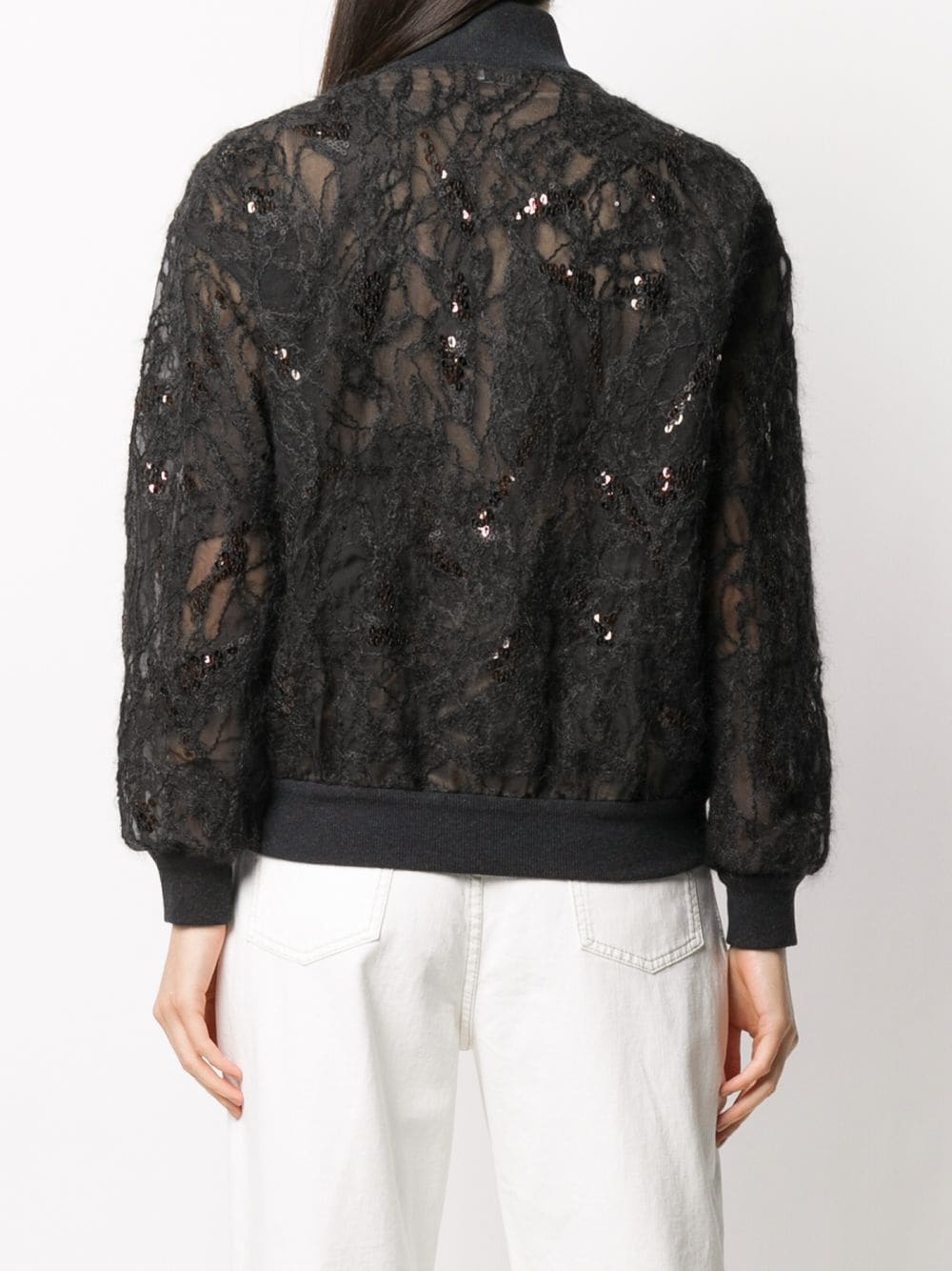 embroidered bomber jacket - 4