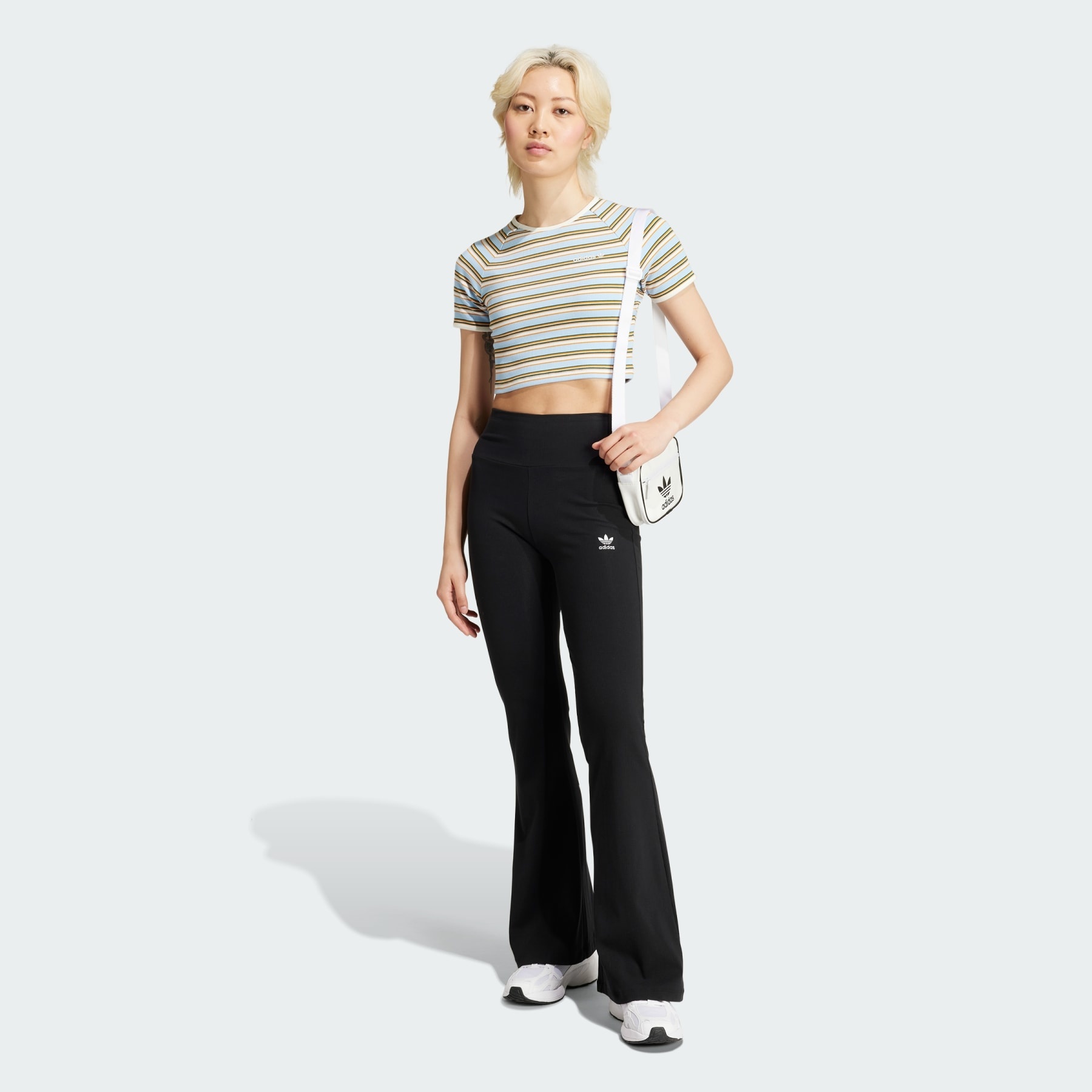 Essentials Rib Flared Leggings - 4
